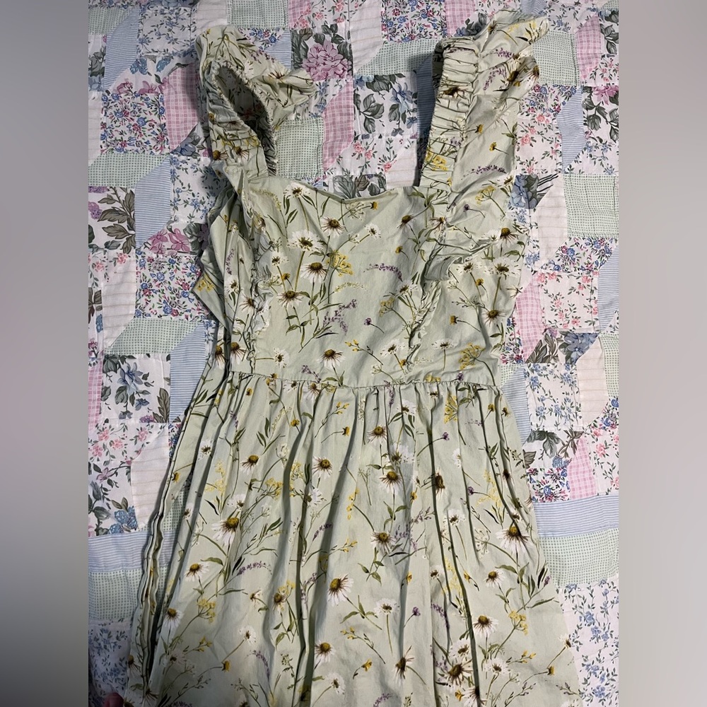 H&M Floral Midi Dress